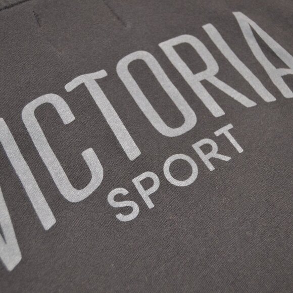 Victoria Sport black basic logo lightweight hoodie size M - Picture 10 of 11